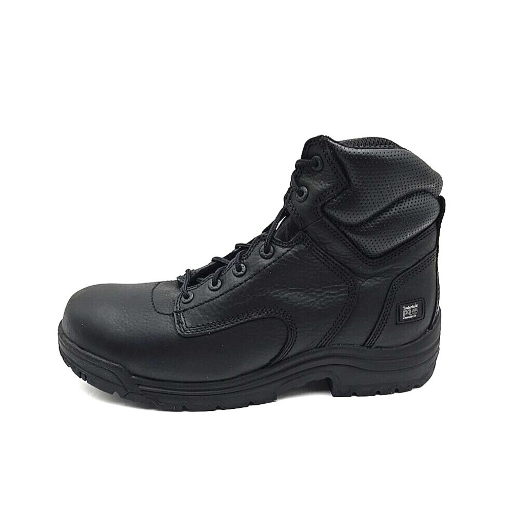 Timberland PRO Titan 6" Composite Safety Toe Men's 13 W Black Boot - Picture 6 of 14